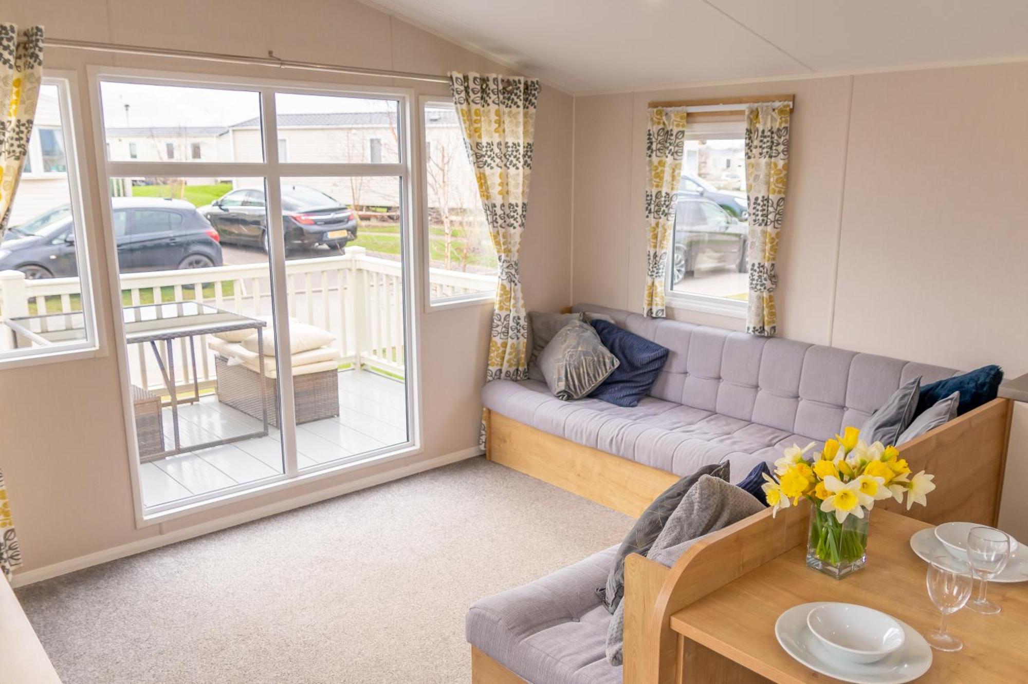 64 Lancaster The Lazy Willow 3 Bedroom Hot Tub Caravan Tattershall Lakes Exterior foto
